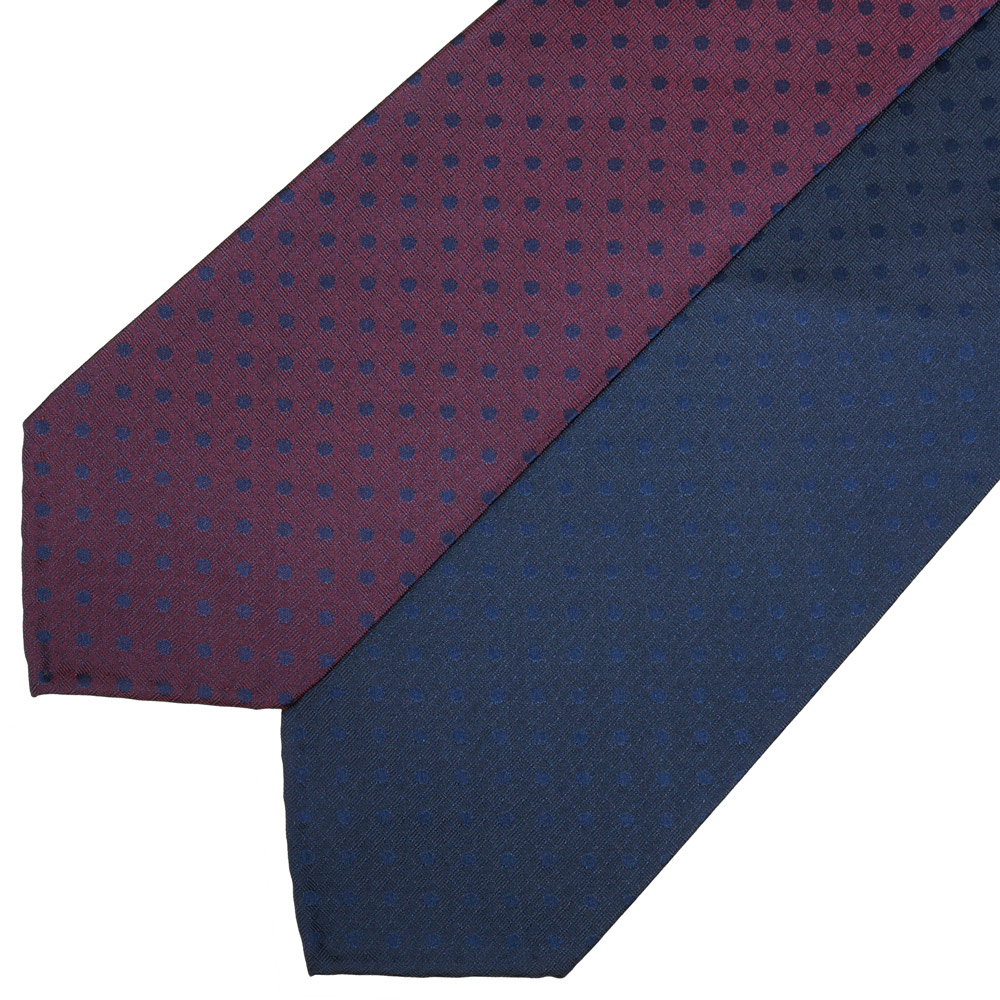 TIE YOUR TIE（タイ王国 ユア タイ王国）シルクシャドウドットタイ / セッテピエゲ 18265210179  なおなお書き3