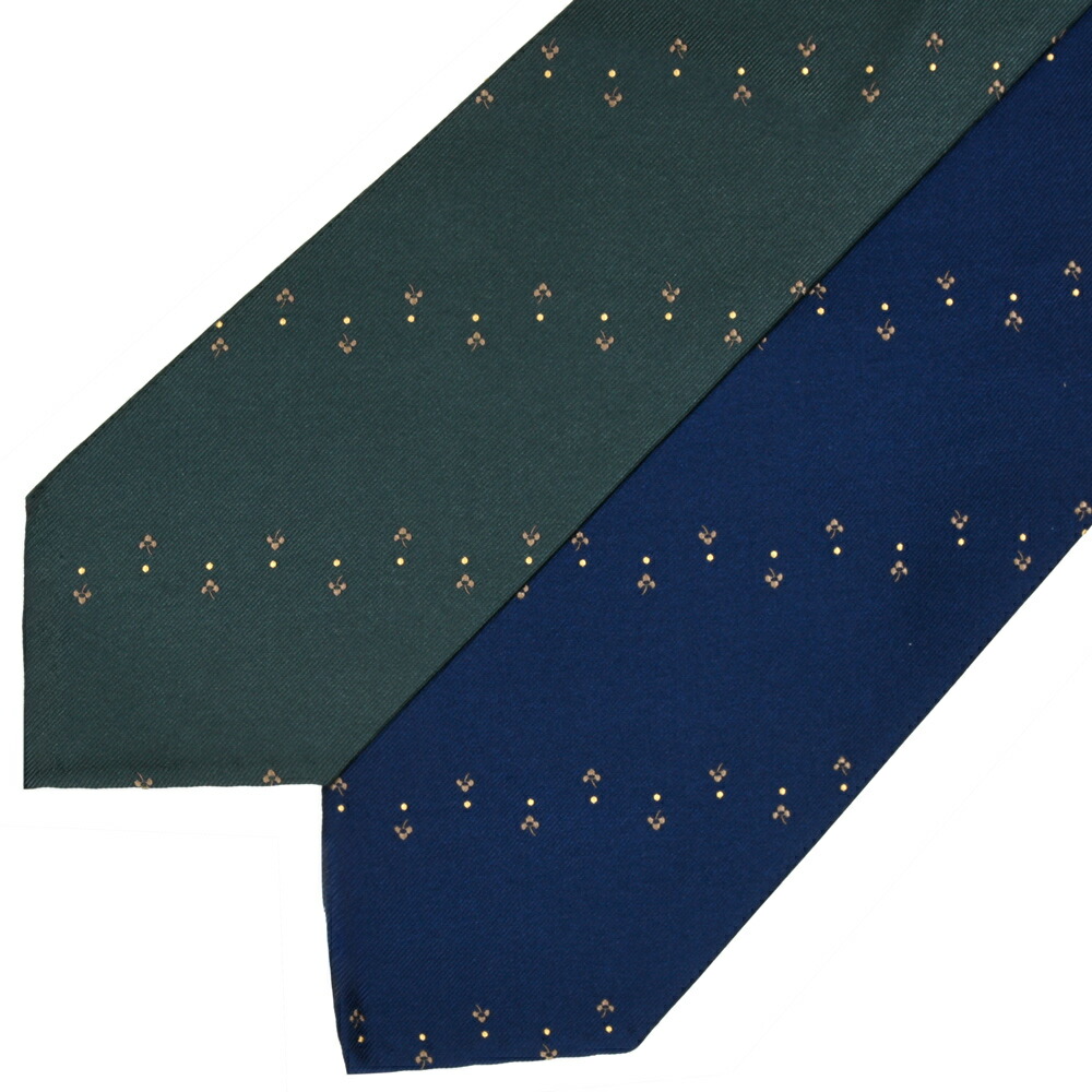 TIE YOUR TIE（タイ王国 ユア タイ王国）シルククロバードットストライプタイ / セッテピエゲ 18265211179   なおなお書き3