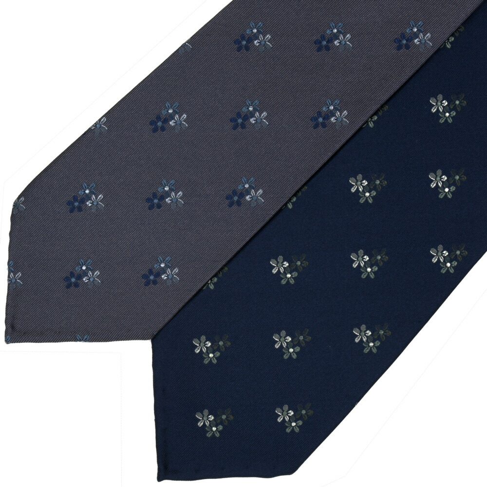 TIE YOUR TIE（タイ王国 ユア タイ王国）シルクフラワーパターンタイ / セッテピエゲ 18265212179   なおなお書き3