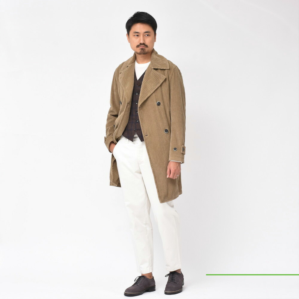 Jakob Cotton Corduroy Trench Coat Masscob Matchesfashion Us