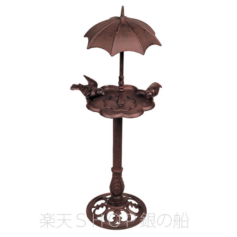 Ginnofune Smoking Stand Outdoors Bird Feeder Umbrella Outdoors