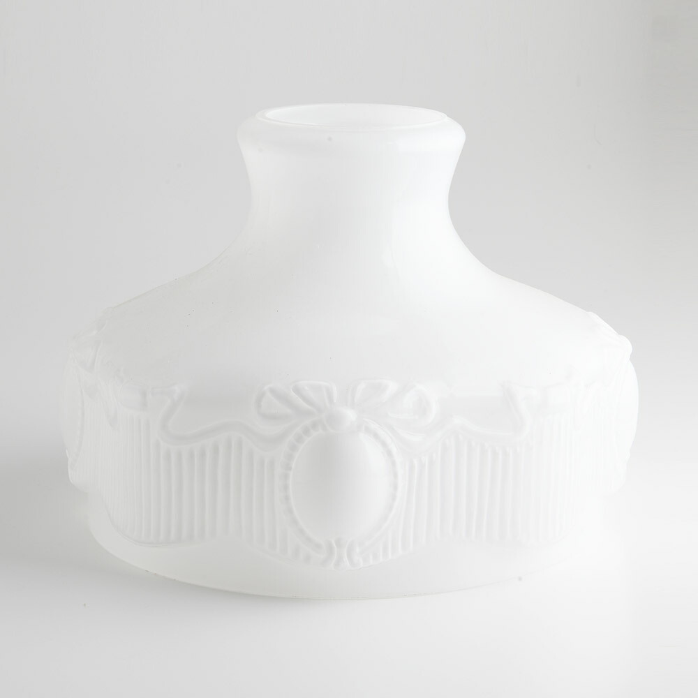 アラジン aladdin用 10in（下差しわたし250粍手合い）セード Glass Lamp Opal Shade BPS100【RCP】