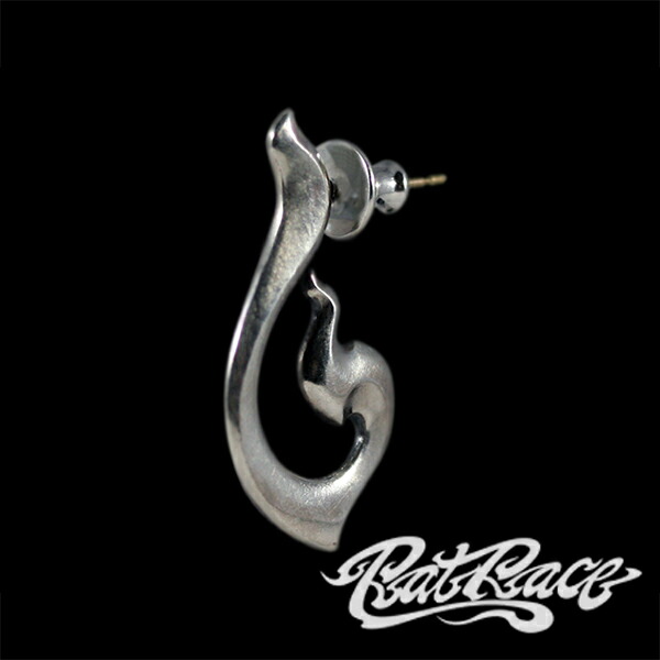 人気ブランド 楽天市場 Rat Race ラットレース スパンフレアピアス L シルバーピアス 片耳 1p フレア ピアス メンズ 炎 火 スタッド ピアス スタッズピアス 片耳用 スタッド シルバー925 男性用 銀 ブランド プレゼント 人気 彼氏 おしゃれ 新宿 銀の蔵 送料込