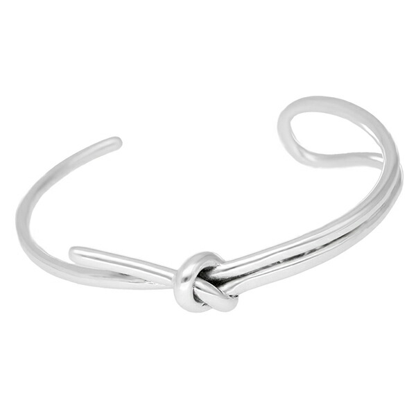 結び目 ノット シルバー バングル シルバー925 シルバーバングル ブレスレット 腕輪 シンプル 紐 knot カジュアル ユニセックス 銀 アクセサリー メンズ レディース シルバーアクセサリー SV925 スターリングシルバー おしゃれ ギフト 記念日 誕生日 プレゼント