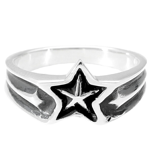 JINA BRING 五芒星リング 17号 シルバー925 JINA BRING 五芒星リング 17号 シルバー925