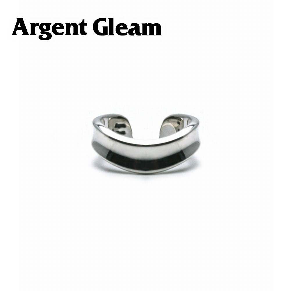 ArgentGleam アージェントグリーム シルバー925 リング 指輪 Flag Ribbon Narrow Ring AR-404 ブランド ARGENT GLEAM フラッグ シルバー 洗練 ユニセックス リング リボン カーブ ナローリング ローリング ナロー