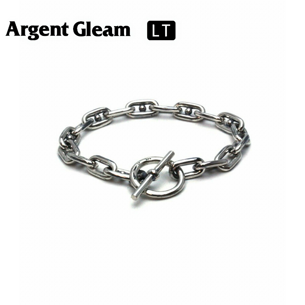 ArgentGleam LT アージェントグリーム LT シルバー925 ブレスレット Small LTB-028 ブランド ARGENT GLEAM 女性 チェーン チェーンブレス シルバー ブレスレット プレーン オリジナル シンプル チェーンコマ スモール ラージサイズ アンカーチェーン 重量感