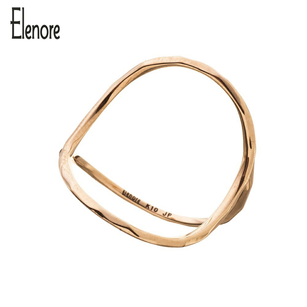 楽天市場 特別価格 エレノアジュエリー Elenore Jewelry 10金オープンサークルリング 指輪 ゴールド K10 10k Elr0002 アルテミスクラシック公式ショップ