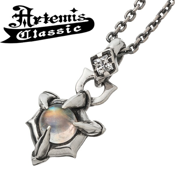 アルテミスクラシック ムーンストーンクローペンダント Artemis Classic チェーンなし シルバーペンダント ムーンストーン クロー 天然石 ペンダントトップ トップ シルバー925 メンズペンダント ペンダント ネックレス ブランド 記念日 誕生日 プレゼント 人気 彼氏