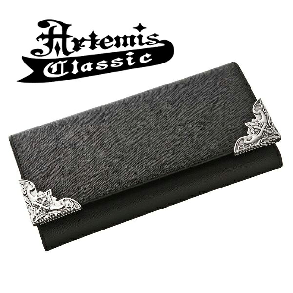 アルテミスクラシック 本革 サフィアーノ コーナー ウォレット Artemis Classic 長財布 メンズ 財布 ロングウォレット サフィアーノレザー 革 レザー メンズ財布 牛革 シルバー925 男性 男性用財布 ブランド 記念日 誕生日 プレゼント 人気 彼氏 おしゃれ