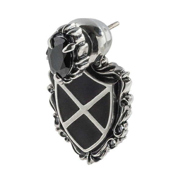 シルバーピアス かっこいいジュエリー アクセサリー ピアス アルテミスクラシック シルバー925 Artemis Artemisclassic ブラック系キレイ目ファッションの必須ブランド アルテミスクラシック メンズピアス アルテミスクラッシック 1p シルバー925 メンズ スタッズ