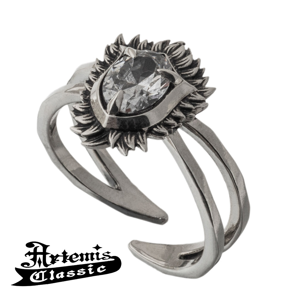 全ての アルテミスクラシック ウイングシールドリング Artemis Classic アルテミスクラッシック リング ジルコニア ストーン シールド 盾 翼 メンズ フリーサイズ シルバー925 メンズリング シルバーリング 男性 メンズ指輪 男性用 指輪 ブランド プレゼント 人気 彼氏
