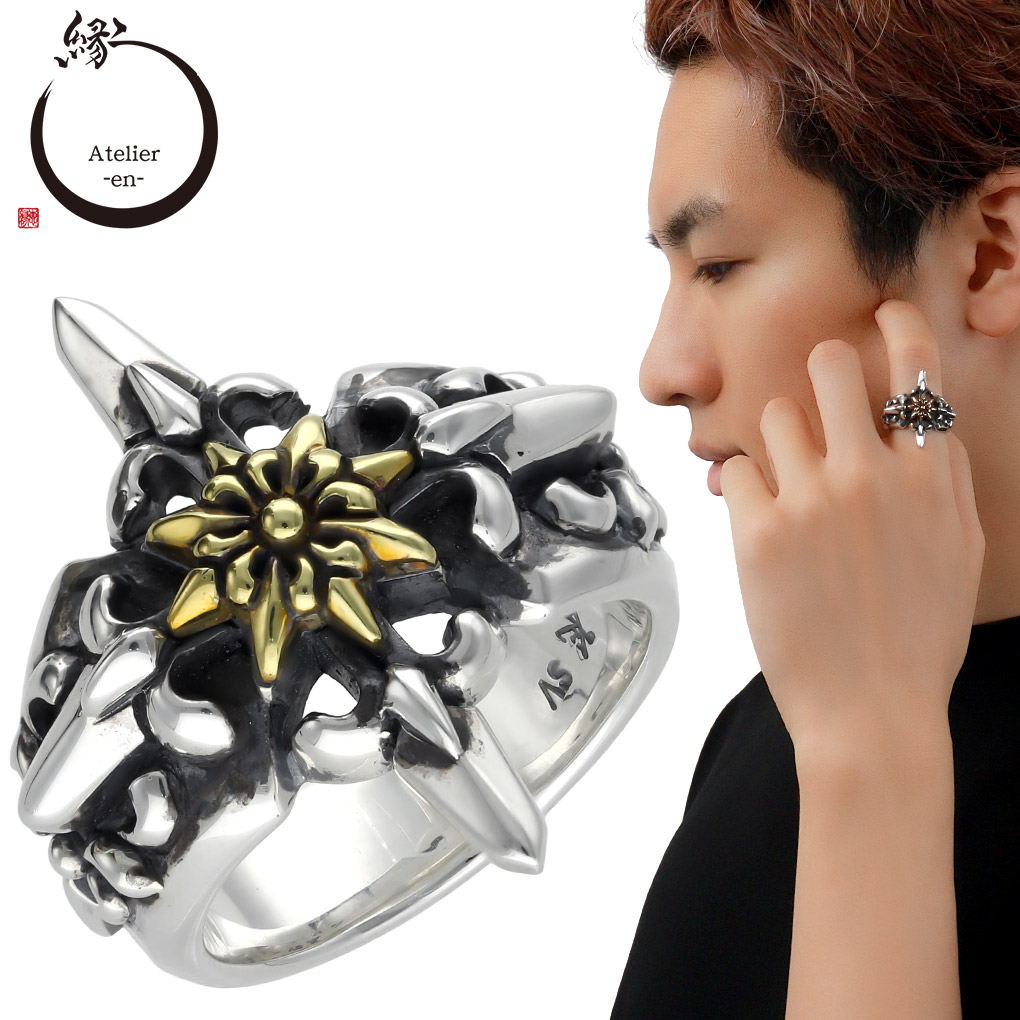 楽天市場】AKEAKE リリー アーマー シルバーリング アーマーリング