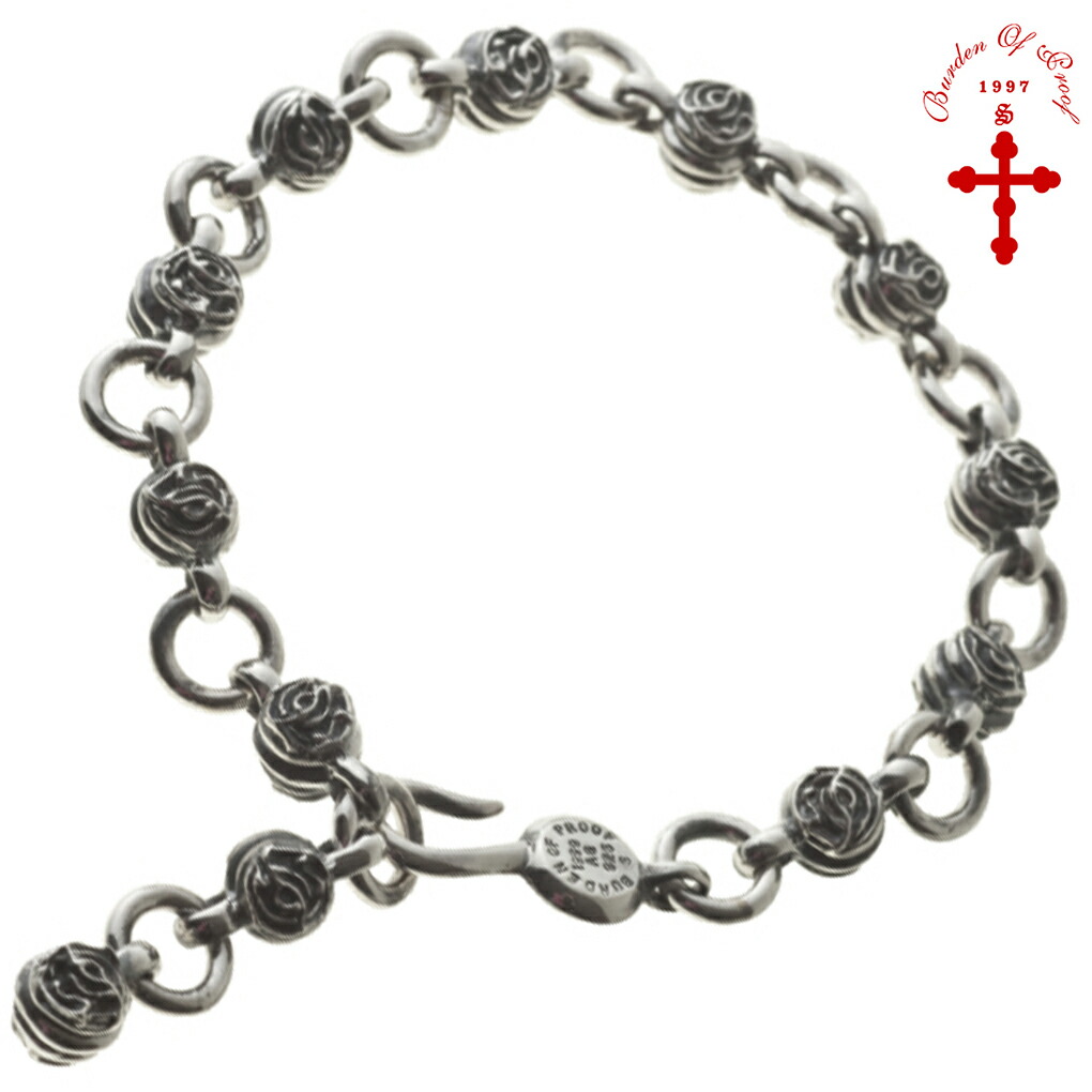 楽天市場】プチ ローズ ステーション ブレスレット シルバー 925 薔薇