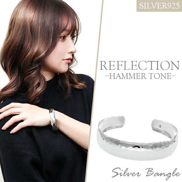 楽天市場】ブラックライン シルバーバングル シルバーアクセサリー