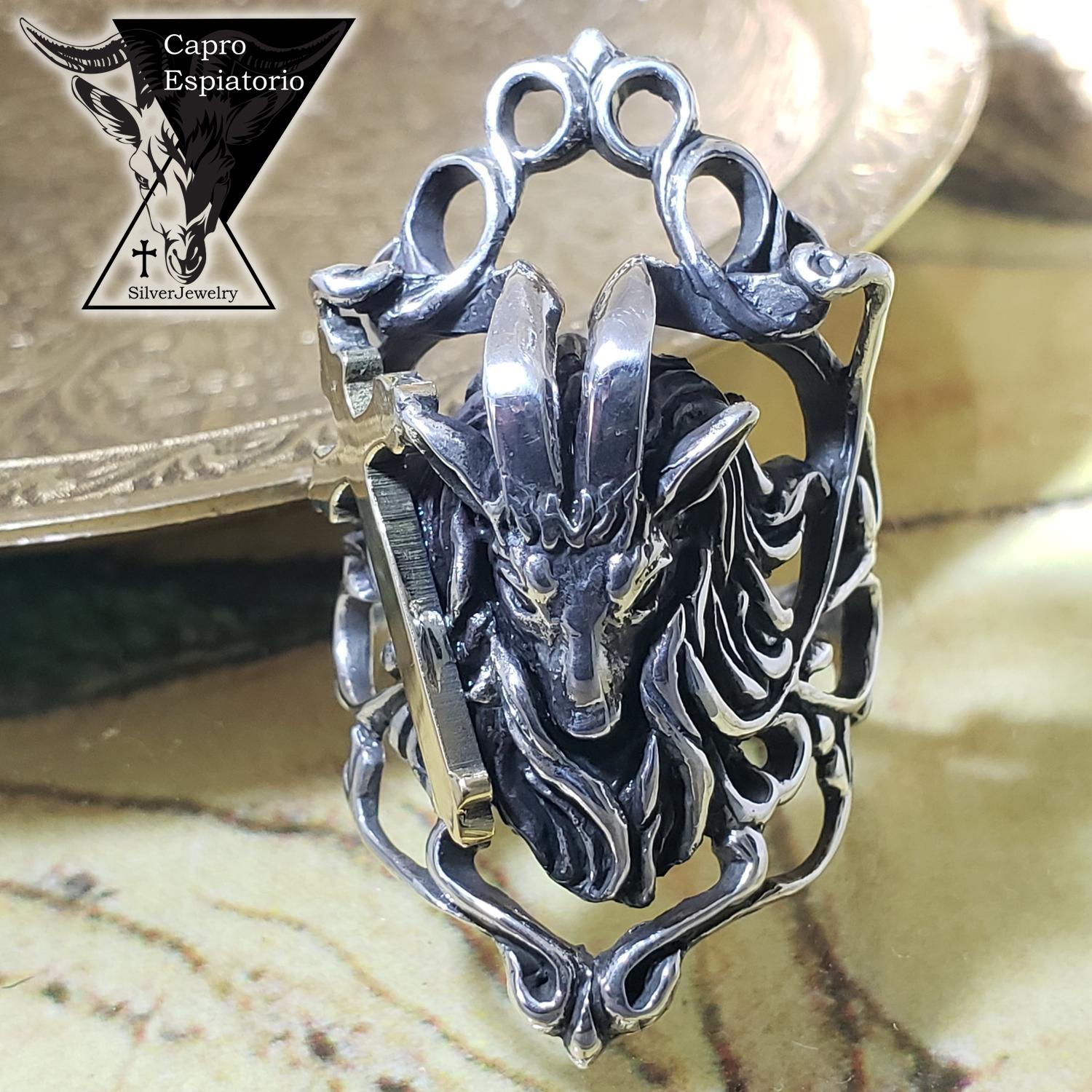 Capro Espiatorio VIVA LA VIDA RING Silver925 x 18K CROSS EDITIONシルバー925 リングサイズ 燻し フラッグ シルバー 気品 リング クロス 燻し仕上げ 指輪 オーダー｜新宿 銀の蔵 シルバーアクセサリー
