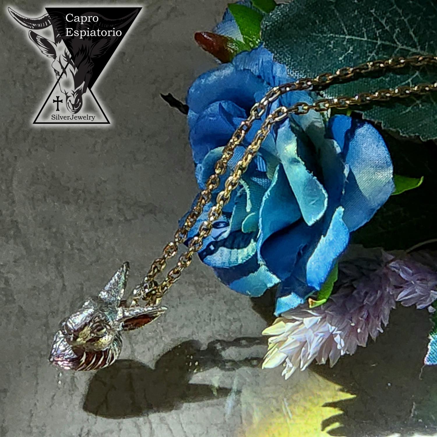 Capro Espiatorio All My Love Silver925 チェーンなし トップのみ写真 ネックレス 丸カン シルバー925 燻し チェーン エンブレム リング お洒落 気軽 シルバー プレゼント 金属アレルギー ツイスト 燻し仕上げ おすすめ リングサイズ|新宿 銀の蔵 シルバーアクセサリー