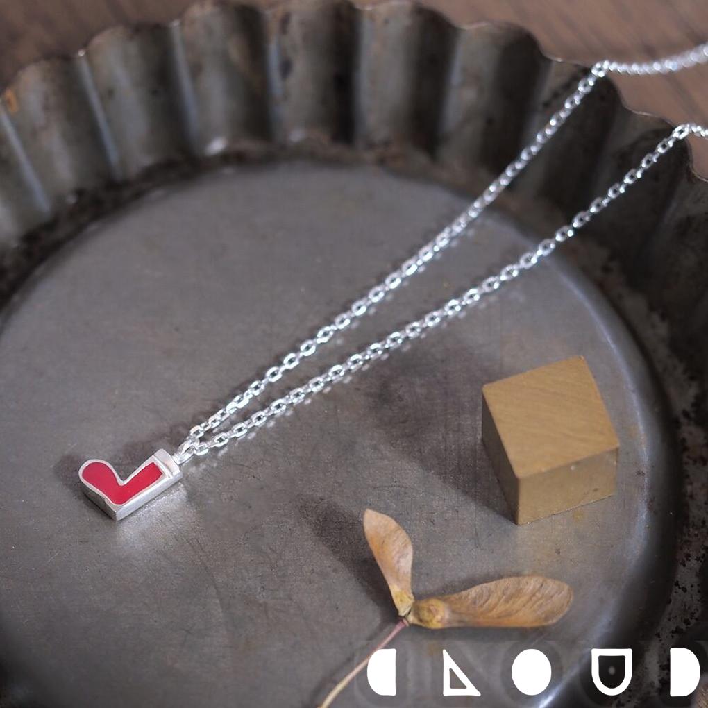Cloud Jewelry 記念日 誕生日 靴下 ネックレス シルバー925 クラウドジュエリー 小粒 シルバー シルバー925 チェーン ジュエリー ポップ シルエット 手作り シンプル