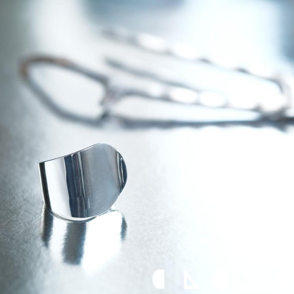 Cloud Jewelry 極太 ウェーブ リング シルバー925 クラウドジュエリー リング 繊細 おすすめ ボリューム シルバー925 シルバー 鏡面仕上げ 極太 ウェーブ ジュエリー ボリューム感 ウェーブデザイン 上品 重ね付け