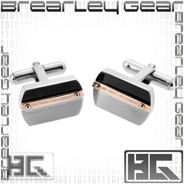 Brearley Gear ブランドロゴ サージカルステンレス カフスボタン カフス カフリンクス 銀釦 男性用銀釦 メンズ銀釦 ステンレス メンズカフスボタン 男性用ボタン 釦 記念日 誕生日 プレゼント 人気 彼氏 おしゃれ 6,014円