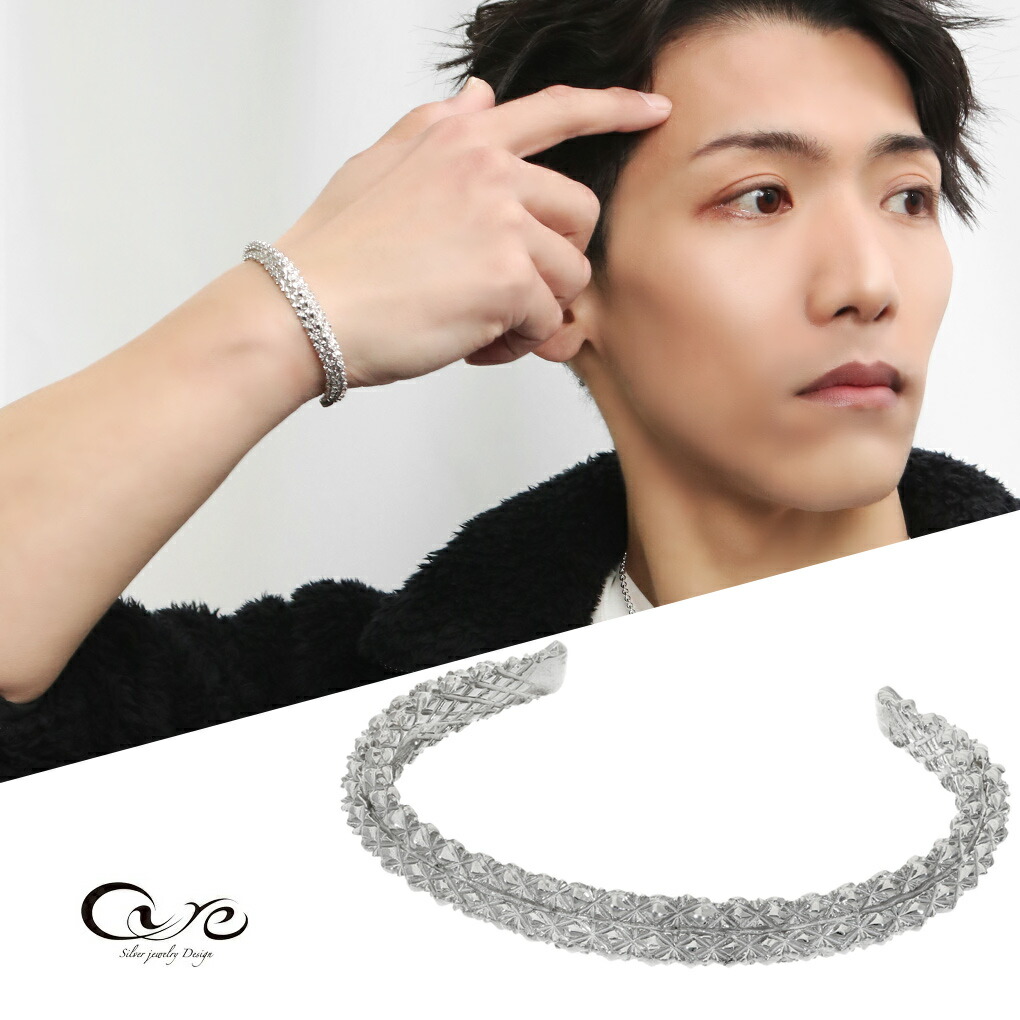 楽天市場】THEFT セフト 星 スター バングル シルバー Star bangle