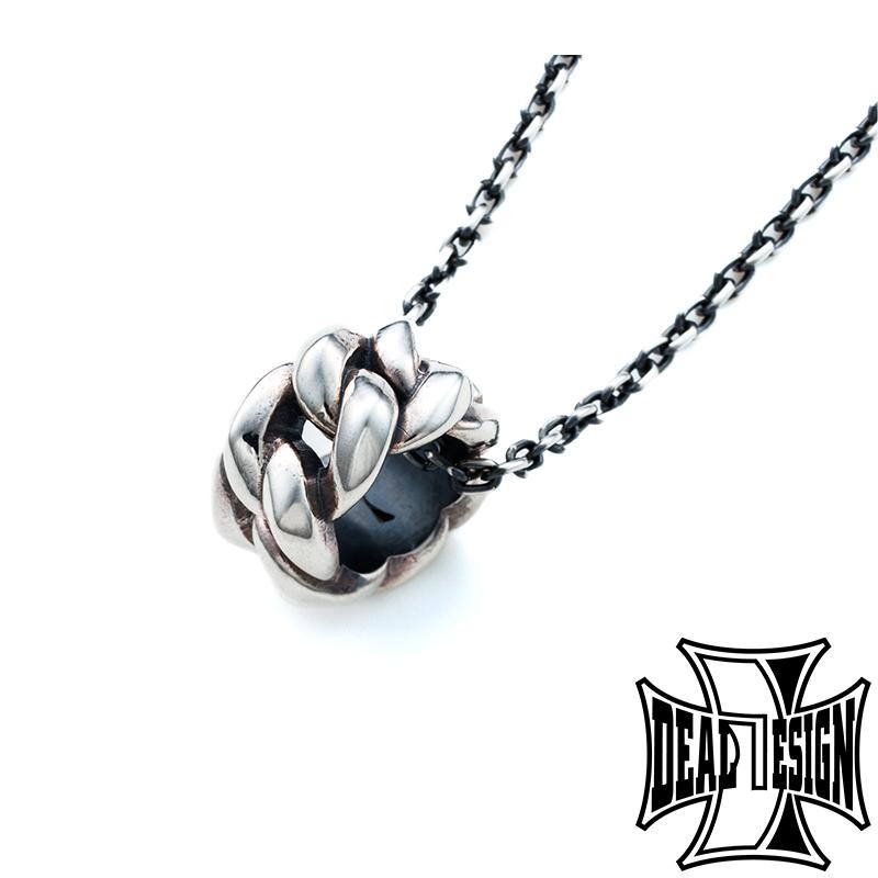DEAL DESIGN ディールデザイン スパイクチェーントップ トップ ヘッド ペンダントトップ ペンダント ネックレス シルバー925 メンズ チェーン ペンダント ペンダントトップ トップ リアル スパイク 彼氏