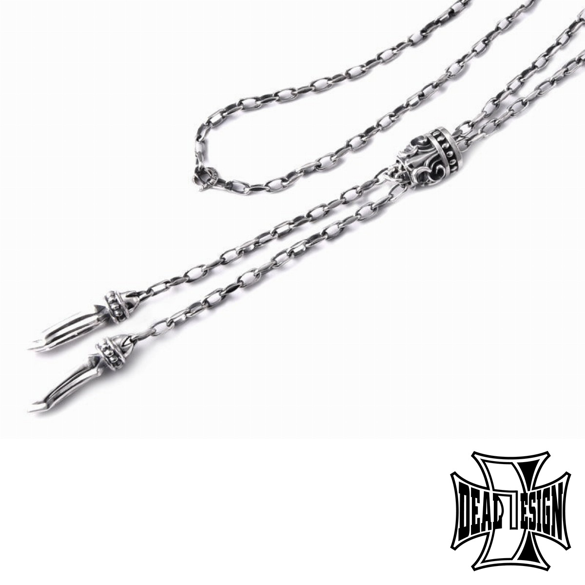 DEAL DESIGN ディールデザイン ラフノットチェーン ネックレスチェーン シルバーチェーン 首飾り シルバー925 シルバーアクセサリー 銀 SV925 スターリングシルバー ロック バイカー 老舗ブランド 有名ブランド 人気 メンズアクセサリー レディースアクセサリー 男性｜新宿 銀の蔵 シルバーアクセサリー