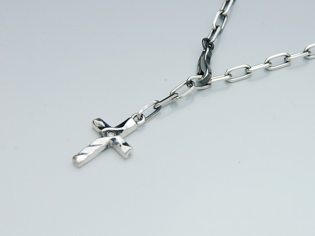 DEALDESIGNディールデザインSTUDPOINTANKLET(クロス)アンクレットDEALLTDマリッジペアゴールドシルバー950シルバーアクセサリー銀SV950ブリタニアシルバーシルバーアンクレットチェーン足首脚元お揃いカップルロックバイカー老舗ブランド
