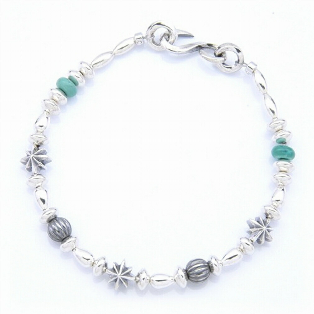 DEAL DESIGN ディールデザイン 8POINT STAR BRACELET ブレスレット DEAL LTD メンズアクセサリー レディースアクセサリー ギフト ペア safari サファリ シルバー950 シルバーアクセサリー 銀 SV950 ブリタニアシルバー シルバーブレスレット シルバーブレス 腕回り 手首 23,760円
