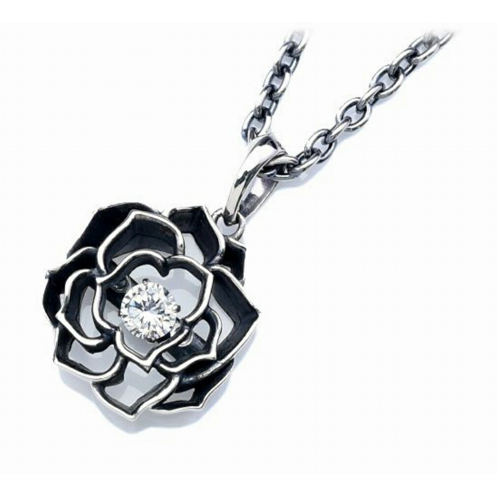 DEAL DESIGN ディールデザイン グリッドローズトップ DS ペンダント DEAL TEARS メンズアクセサリー レディースアクセサリー ギフト ペア バラ ローズ ダンシングストーン シルバー925 シルバーアクセサリー 銀 SV925 スターリングシルバー シルバーペンダント