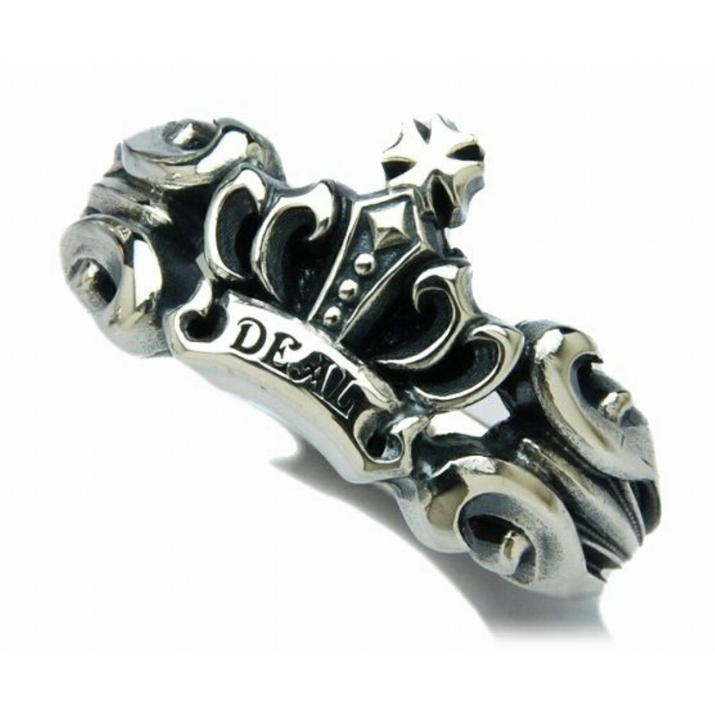DEAL DESIGN ディールデザイン クラウンジャック リング メンズアクセサリー ロック ギフト シルバー925 シルバーアクセサリー 銀 SV925 スターリングシルバー 指輪 シルバーリング 銀指輪 メンズリング レディースリング バイカー 老舗ブランド 有名ブランド 人気 彼氏
