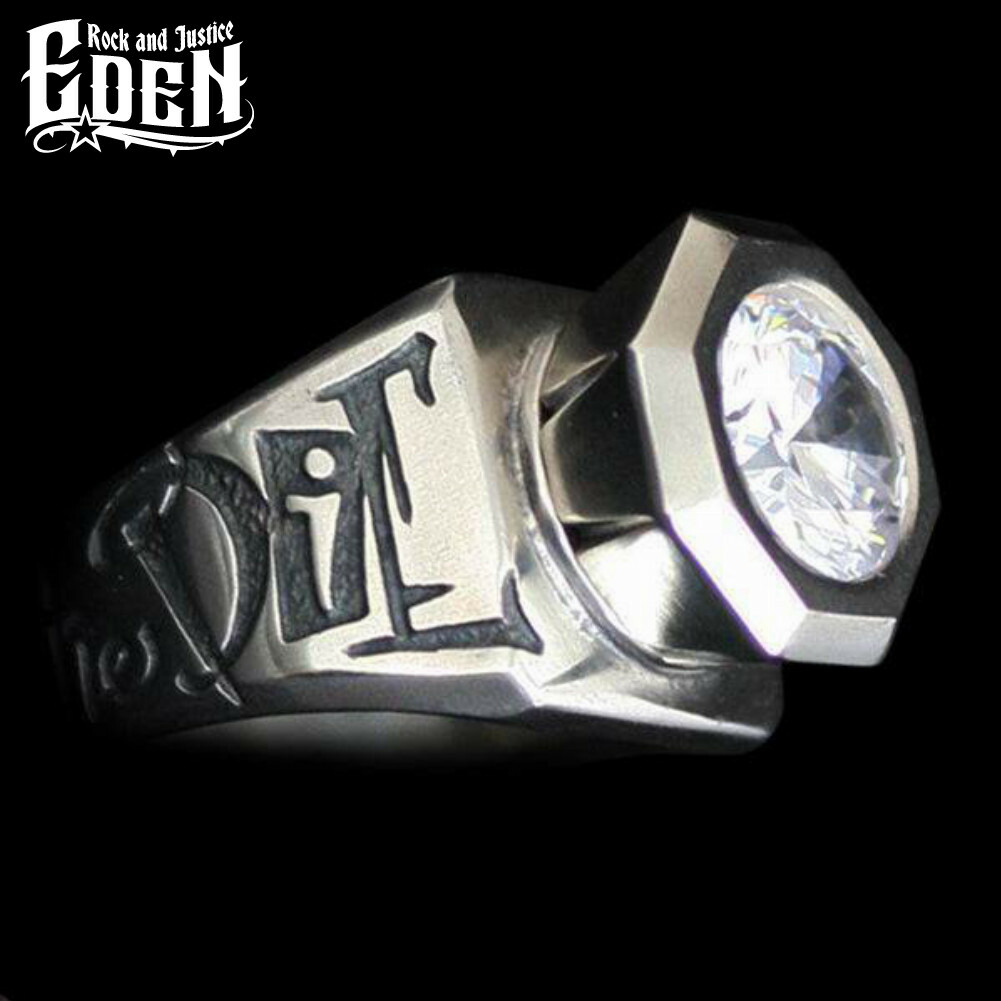Rock and Justice EDEN エデン ロックジュエルカスタムリング SS 指輪 7～30号 シルバー925 ブランド シルバーアクセサリー Rock Jewel Custom Ring SS メンズ 男性 彼氏 人気 おしゃれ