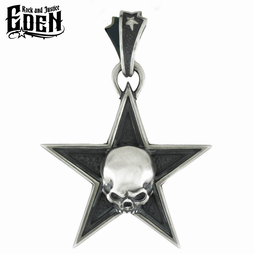 Rock and Justice EDEN エデン ジャスティスタートップ ウィズ ロジャー チェーンなし ペンダント チャーム ネックレストップ シルバー925 ブランド シルバーアクセサリー JUSTISTAR Top w Roger メンズ 男性 彼氏 人気 おしゃれ