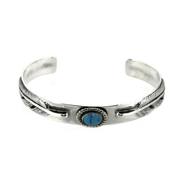 シルバー925 平打ちバングル ローズ 花 シルバーバングル ネイティブ