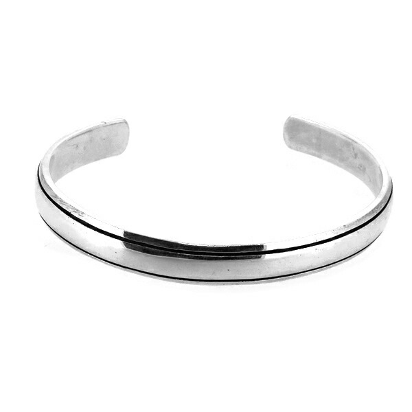 ライン バングル シンプル モード ツイン ブレスレット バングル 腕輪 シルバー925 銀 シルバーアクセサリー メンズ レディース 男性 女性 アクセサリー ギフト 記念日 誕生日 プレゼント おしゃれ ストリート 彼氏 彼女|新宿 銀の蔵 シルバーアクセサリー