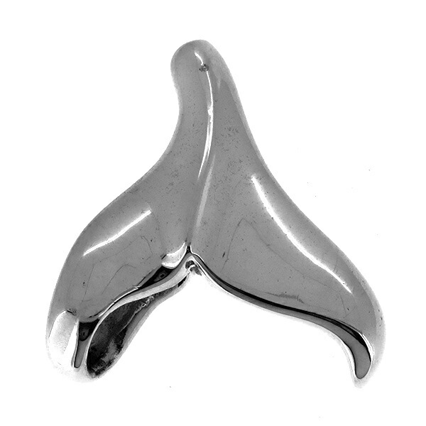 メール便なら送料無料 楽天市場 ホエールテール ペンダントトップ チェーンなし ハワイアン クジラ マリン ネックレス ペンダント シルバー925 銀 シルバーアクセサリー メンズ レディース 男性 女性 アクセサリー ギフト プレゼント おしゃれ 新宿 銀の蔵 楽天
