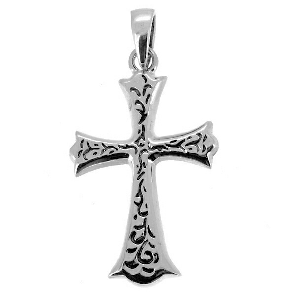 楽天市場】クロス ペンダント フレア リバーシブル ネックレス