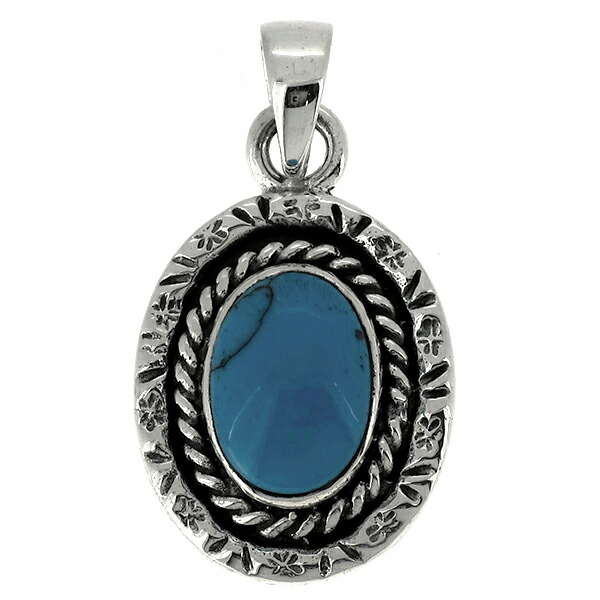 レビューで送料無料 ネイティブ ペンダントトップ チェーンなし オーバル ターコイズ スタンプワーク ネックレス ペンダント シルバー925 銀 シルバーアクセサリー メンズ レディース 男性 女性 アクセサリー ギフト プレゼント 海外最新 Cim Facisaune Edu Py