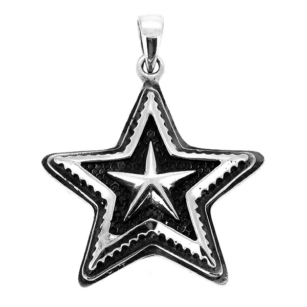 スター ペンダントトップ(チェーンなし) 星 ネイティブ アメリカン ネックレス ペンダント シルバー925 銀 シルバーアクセサリー メンズ レディース 男性 女性 アクセサリー ギフト 記念日 誕生日 プレゼント おしゃれ 彼氏 彼女