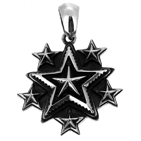スター ペンダントトップ(チェーンなし) 星 ネイティブ アメリカン ネックレス ペンダント シルバー925 銀 シルバーアクセサリー メンズ レディース 男性 女性 アクセサリー ギフト 記念日 誕生日 プレゼント おしゃれ 彼氏 彼女