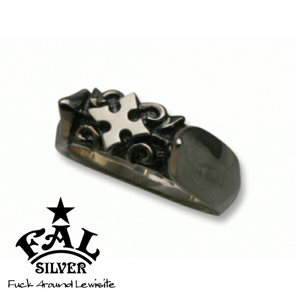 F.A.L ラージヴァンパイアブロッサムリング リング クロス 花びら エフエイエル リング 指輪 シルバー925 銀 シルバーアクセサリー ペアアクセサリー お揃い カップル メンズ レディース 男性 女性 アクセサリー ギフト 記念日 誕生日 プレゼント おしゃれ 彼氏 彼女｜新宿 銀の蔵 シルバーアクセサリー