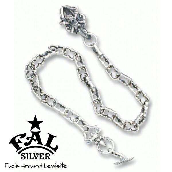 楽天市場】ウォレットチェーン手錠ネックレス兼用シルバー/ハンド