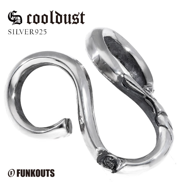 FUNKOUTS ファンクアウツ cooldust クールダスト クール ループ ペンダントトップ チェーンなし メンズ レディース シルバーペンダント トップ ヘッド シルバー925 シルバー シルバーアクセ 男性 女性 ユニセックス 記念日 誕生日 プレゼント 人気 ブランド シンプル