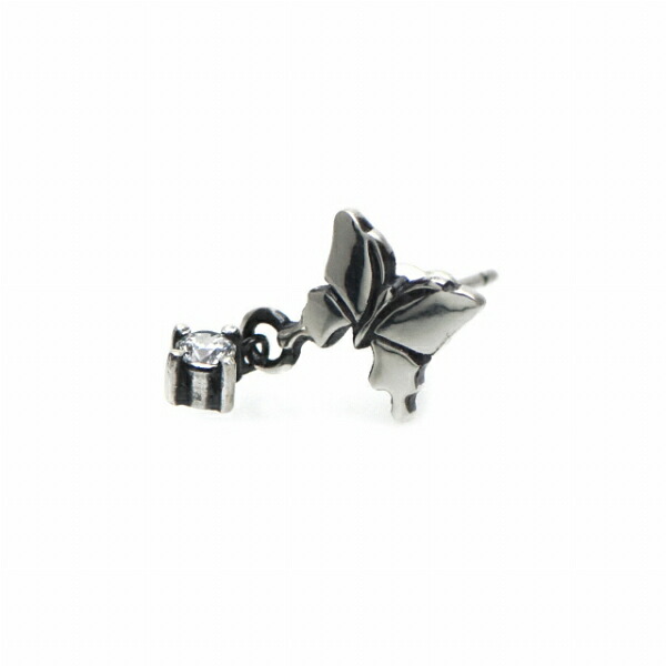 FUNKOUTS ファンクアウツ Ageha アゲハ アゲハ蝶 デザイン FAE-128 シルバーピアス ユニセックス シルバー925 シルバーアクセサリー 銀 SV925 スターリングシルバー ピアス イヤリング 人気 ブランド アクセサリー ギフト 記念日 誕生日 プレゼント おしゃれ|新宿 銀の蔵 シルバーアクセサリー