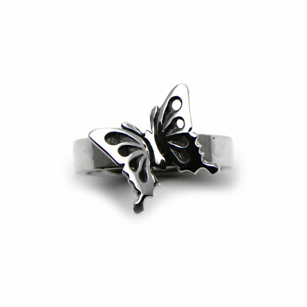 FUNKOUTS ファンクアウツ Ageha アゲハ アゲハ蝶 FAR-063 シルバーリング ユニセックス シルバー925 シルバーアクセサリー 銀 SV925 スターリングシルバー シルバーリング 銀指輪 指輪 メンズリング レディースリング 人気 ブランド アクセサリー ギフト 記念日 誕生日｜新宿 銀の蔵 シルバーアクセサリー