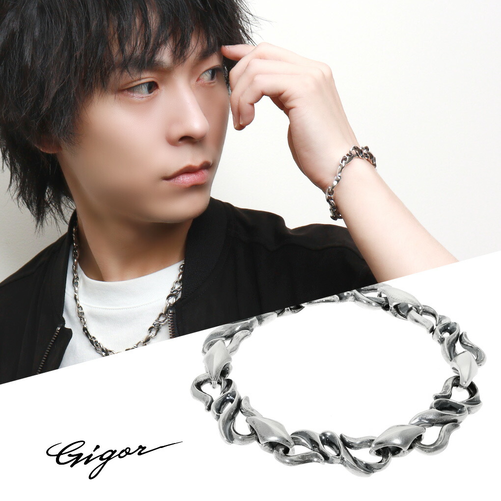 楽天市場】GIGOR ジゴロウ ロジオレザーブレスレット 15cm〜19cm