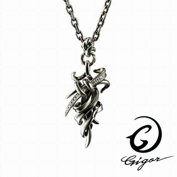 【GIGOR】フリストペンダント【チェーンつき】 GIGOR(ジゴロウ) フリック シスター シルバー ネックレス