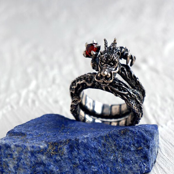 楽天市場】Guardia ガルディア 青龍 リング 指輪 11〜30号 メンズ