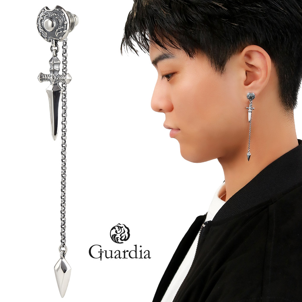 楽天市場】ダガー シールド ブラックジルコニア ドロップ