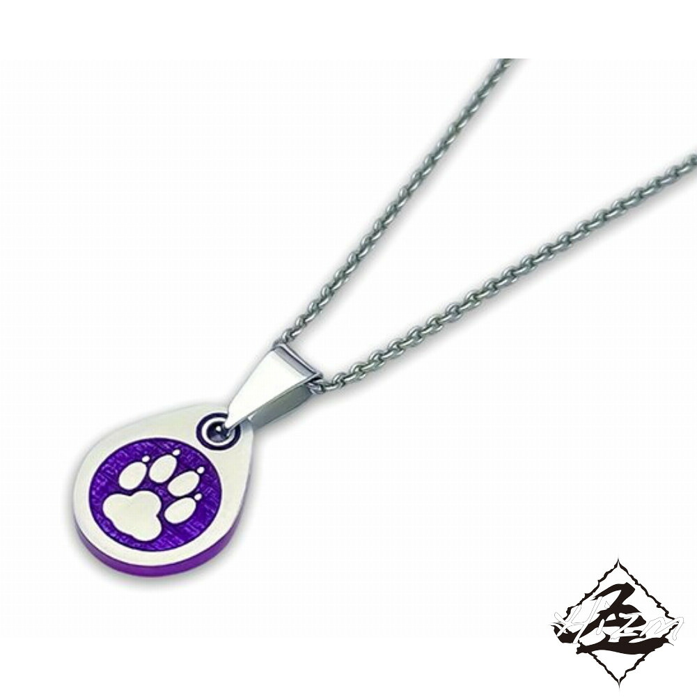 Hizm 犬缶ペンダントトップ S 紫色 純チタン製 チェーン付き チタンアクセサリー ペンダント ネックレス 金属アレルギー アレルギーフリー 上品 きれいめ きれい 綺麗 メンズ レディース 男性 女性 彼氏 彼女 記念日 誕生日 プレゼント おすすめ ブランド